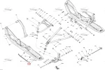 505075422 Лыжа Pilot DS-4 Зеленая Для Ski Doo 505075204, 860202721, 505075983