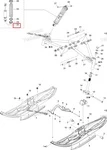 505072258 Амортизатор Передней Подвески Для Ski Doo 2008-2009