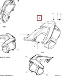 5451230-632 Боковая Панель Левая Для Polaris AXYS