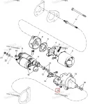 410211200 Гайка Стартера Для Ski Doo