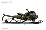 Наклейки VEL На Снегоход Ski Doo Summit Expert 011C