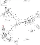 705600118 Суппорт Тормозной Передний Правый Для BRP Can Am Quest, Traxter