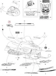 516001002 Наклейка RER Для Ski Doo