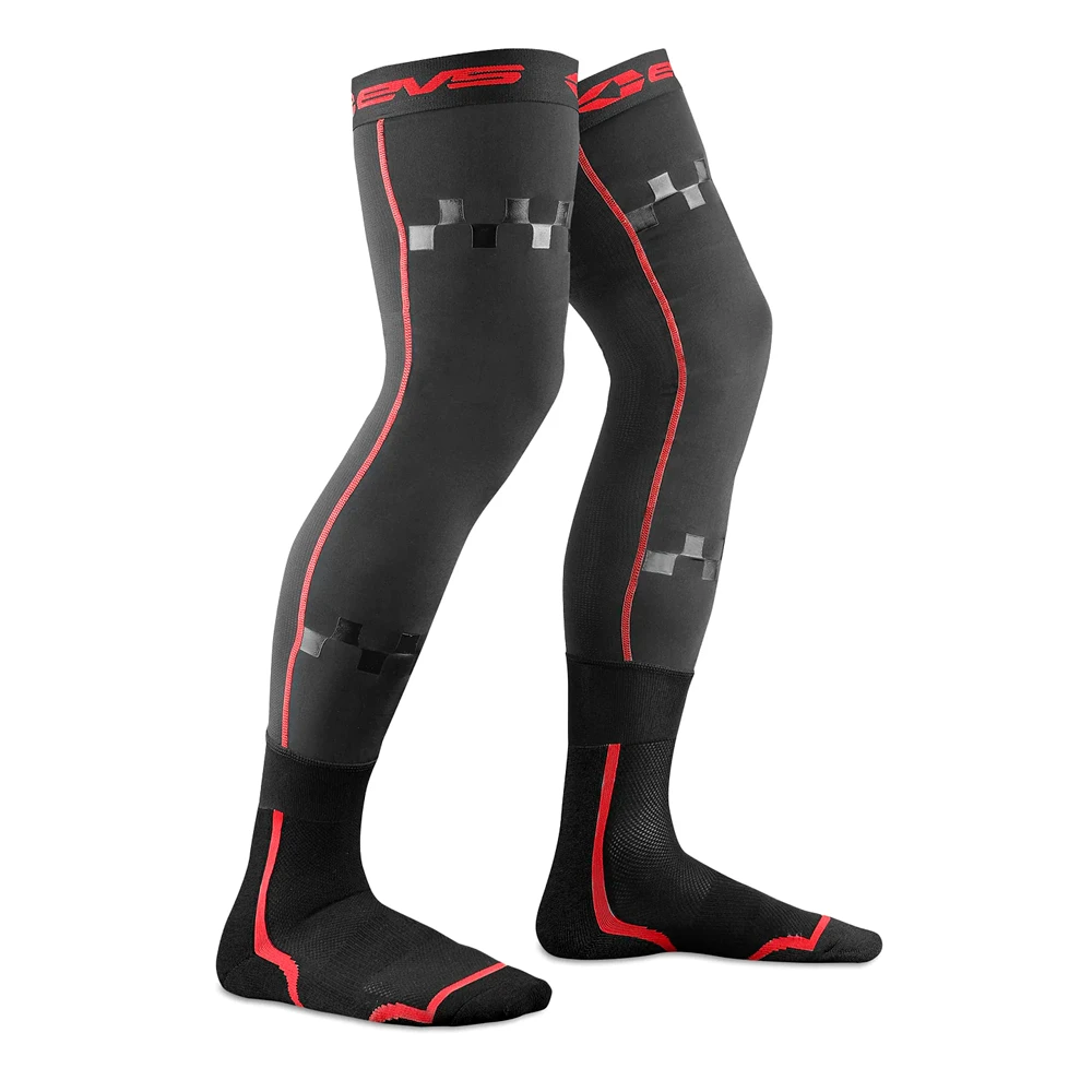 Чулки под защиту EVS FUSION Black/Red, FSN-R-BK