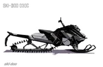 Наклейки VEL На Снегоход Ski Doo Summit Expert 030C