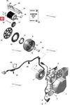 420892435 Стартер Электрический Для Ski Doo 600, 900 ACE 420892423, 420892428, 420892429
