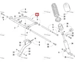 2704-019 Рычаг Задней Подвески Для Arctic Cat BEARCAT