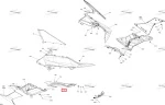 705015534 Расширитель Арки Задний Левый Для BRP Can Am Maverick R