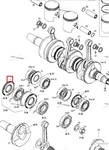 420931280 Сальник Коленвала Для Ski Doo