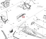 518332716 Пластина Переднего Модуля Рамы Для Ski Doo