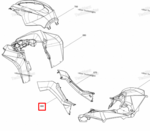 705013258 БОКОВАЯ ПАНЕЛЬ CATALYST GREY LH