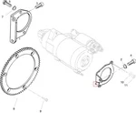 420951702 Кронштейн Стартера Для Ski Doo