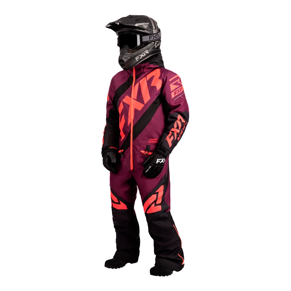 Комбинезон с утеплителем ДЕТСКИЙ FXR CX с утеплителем Wine/Coral/Black 223014-2793