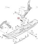 SZ3603-777 SALAZZKING Подушки Под Лыжи Для Arctic Cat 3603-777