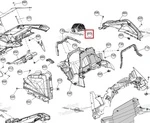 707003398 Решетка Воздухозаборника Для BRP Can Am Outlander XMR G3