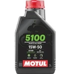 112860 MOTUL Масло Моторное Technosynthese 5100 4Т Четырехтактное SAE 15W-50 1 Литр 106908, 112159