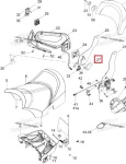 510004990 Пластина Стойки Спинки Для Ski Doo Expedition