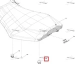 708003609 Втулка Сиденья Для BRP Can Am OUTLANDER, RENEGADE