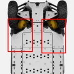 715002494 Защита передняя боковая maverick  Commander, Maverick
