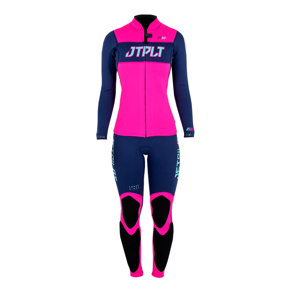 Комплект женский гидрокостюм и гидрокуртка JetPilot RX Navy/Pink 21045