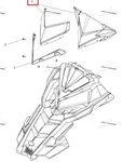 50-44-4973PK ПОЛИУРЕТАН Низкое Ветровое Стекло Для Polaris AXYS 5451214, 2881244, 2880385, 5451213, 2881245, 2880387, 2880386