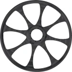 TKI 8 Spoke Billet Wheel Натяжной Ролик Гусеницы Черный 8' Дюймов