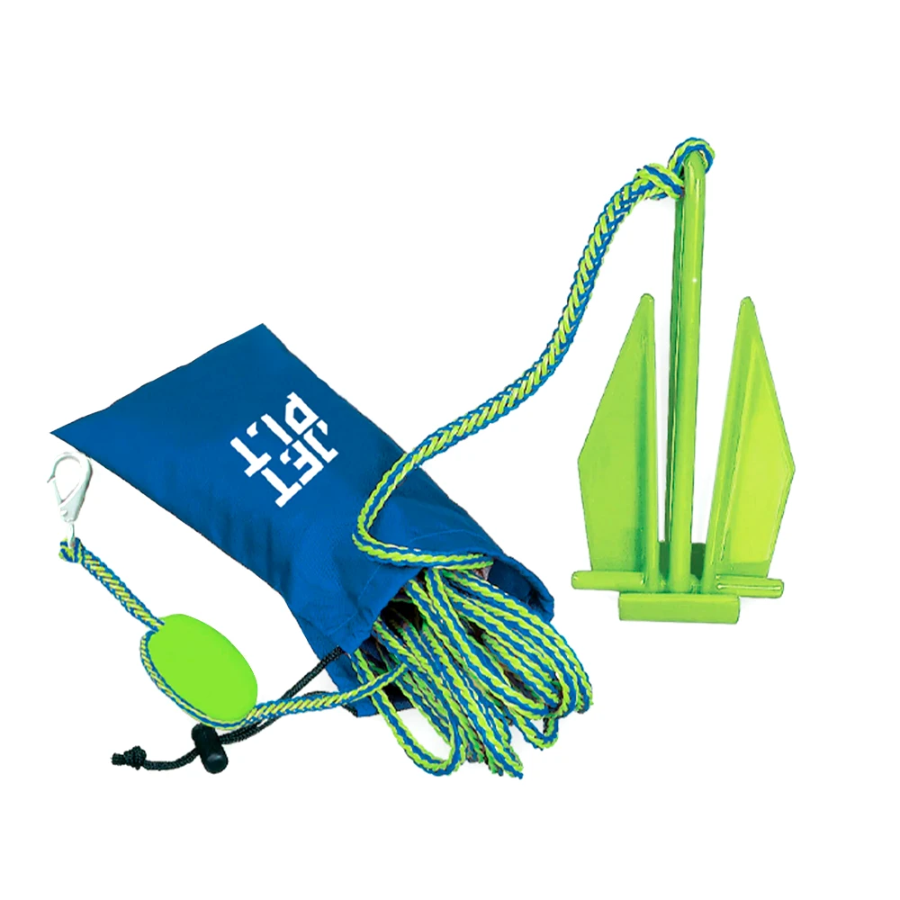Якорь Денфорта JetPilot Lightweight Fluke Anchor 0,79 кг Blue/Lime, One Size, 25071