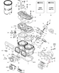 420973591 Коллектор Выпускной Системы Для Ski Doo