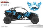 Наклейки VEL на багги BRP Can-Am Maverick X3