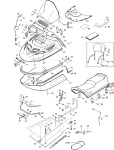 519394 Основание Сиденья Для Ski Doo Skandic, Expedition M519394