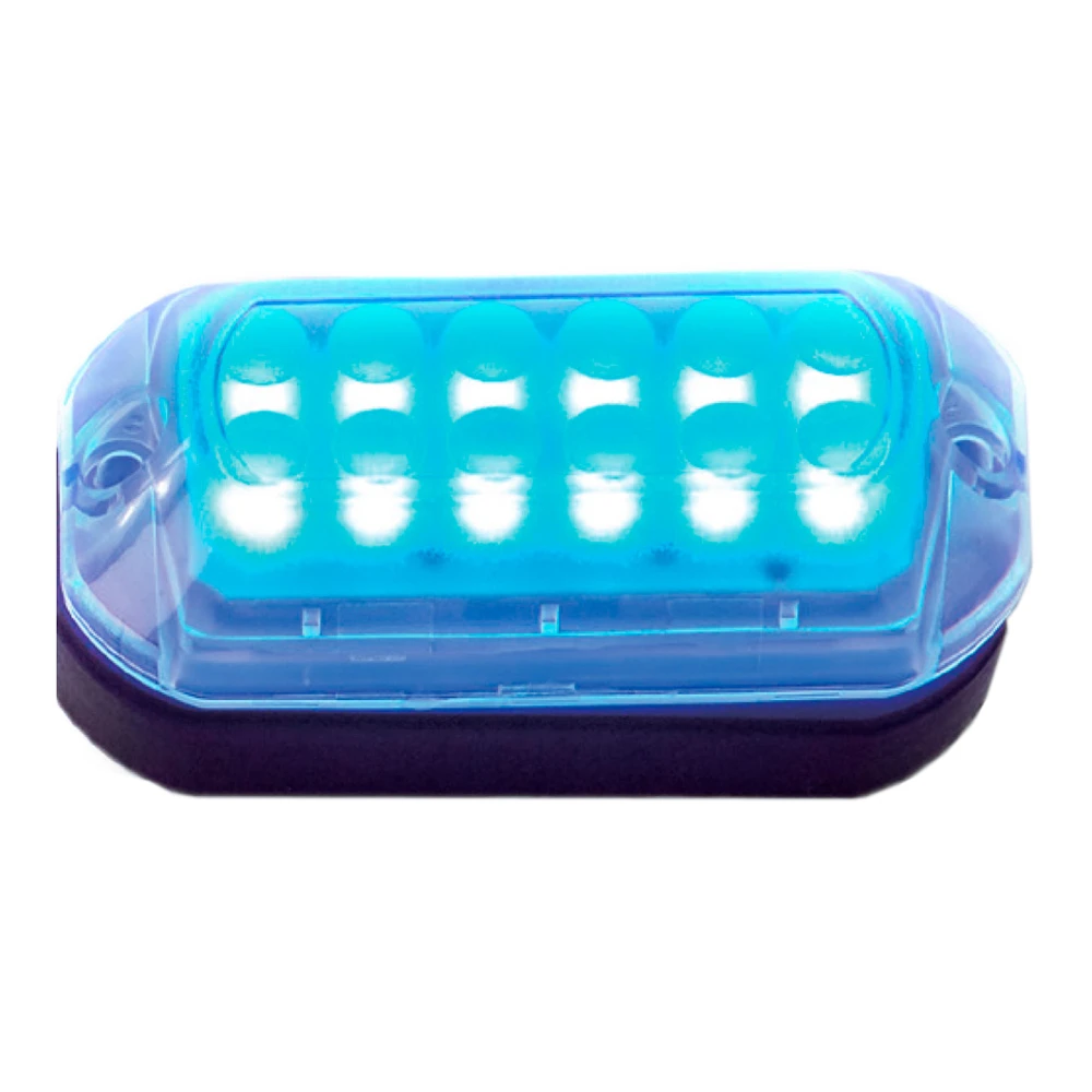 Фонарь подводный AAA, пластик синий