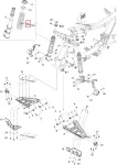 706200818 Пружина Переднего Амортизатора Для BRP Can Am Outlander 400