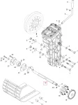5344243 Вал Привода Гусеницы Для Ski Doo M5344243
