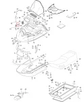 5442675 Пружина Капота Для Ski Doo Skandic, Expedition M5442675