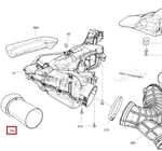 508000949 Патрубок Соединительный Воздушного Корпуса Для Ski Doo Gen4