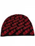 Шапка Ski-Doo Reversible Beanie Черно-Красная 4488060030