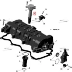 420665811 Катушка Зажигания Для Ski Doo 1200 420665810