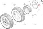 705403701 Кольцо Бедлока Колесного Диска Для BRP Can Am Maverick R 705403701 Кольцо Бедлока Колесного Диска Для BRP Can Am Maverick R