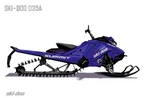 Наклейки VEL На Снегоход Ski Doo Summit Expert 035A