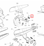 514055908 Датчик давления в выхлопной системе Ski-Doo BRP