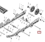 7519198 Болт Задней Подвески Для Polaris