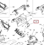 518325943 Кронштейн Двигателя Для Ski Doo