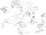 510005042 Втулка Стойки Спинки Сиденья Для Ski Doo Expedition
