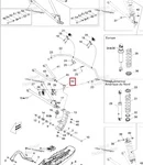 505071110 Шаровая Опора Верхнего Рычага Для Ski Doo 505072050, 505071484, 505071680, 505071865