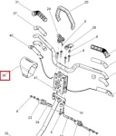 506152717 Накладка Руля Мягкая Черная Для Ski Doo 506152557