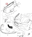 502006965 Боковая Панель Нижняя Правая Черная Для Ski Doo Tundra