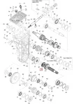 875156151 Шестерня КПП 29 Зубьев Для Ski Doo M875156151