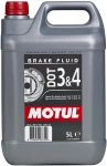 104247 MOTUL Тормозная жидкость DOT 3 & 4 BRAKE FLUID 5 литров