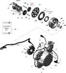 420634604 Шестерня Стартера Для Ski Doo 1200, V800