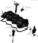 420631611 Кольцо Уплотнительное Свечного Колодца Для Ski Doo 1200